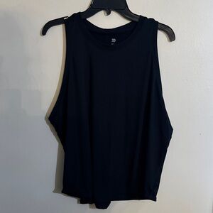 All in Motion Black Muscle Tee